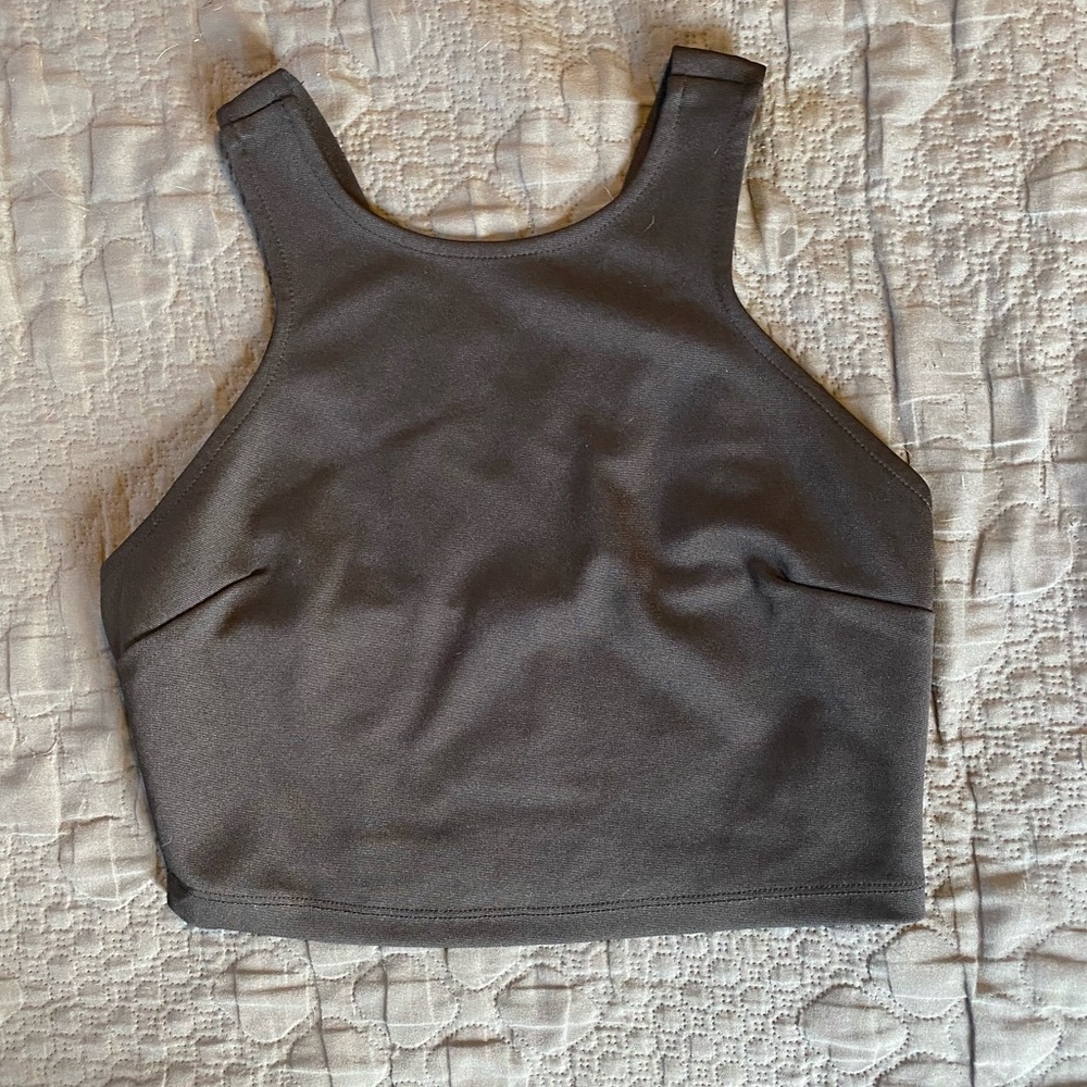 Forever 21 black crop top